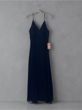 Birdy Grey NWT Kaia Navy Maxi Dress